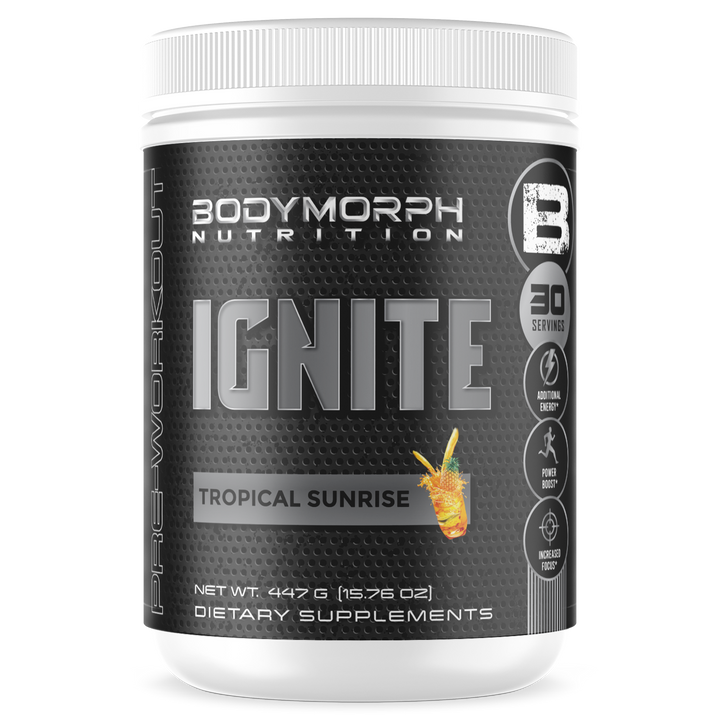 BODYMORPH IGNITE (Pre Workout) - Tropical Sunrise Flavour